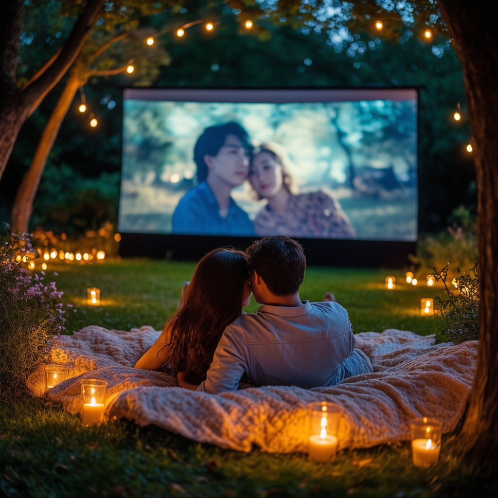 romantic garden setup